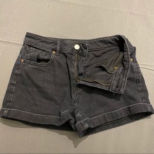 PacSun | Black Mom Jean Shorts